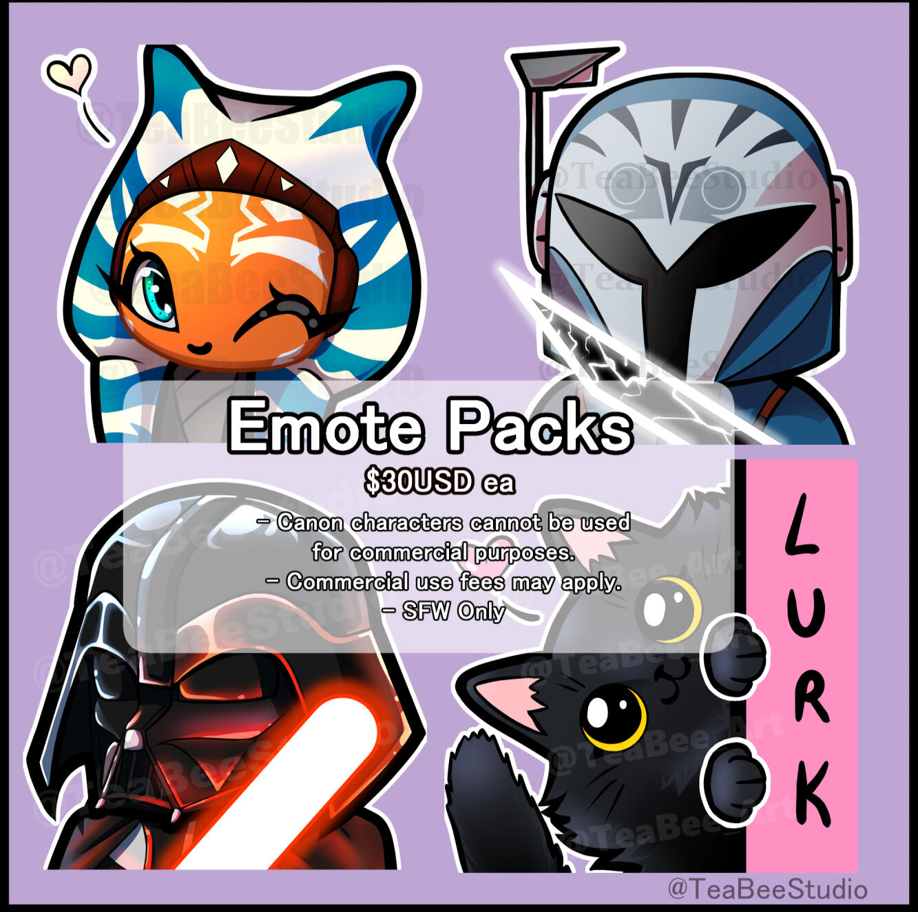 Emotes / Digital Stickers