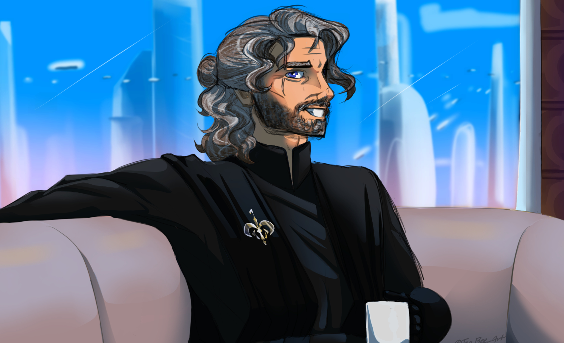 Vader Hunts Obi Wan - Animation